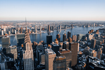 New York Skyline with Chrysler Building