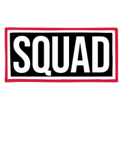 Squad Text Leader Schild 
