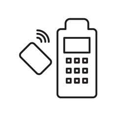 Mobile payment icons  symbol vector elements for infographic web