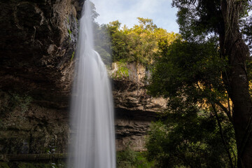 Fototapeta na wymiar waterfall in the woods