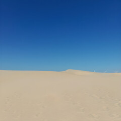 sand dunes and sky