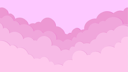 Pink Cloud Sky