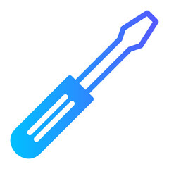 screw driver gradient icon