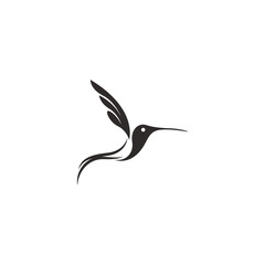 Hummingbird icon logo design