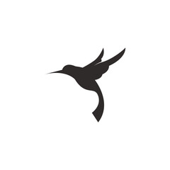 Hummingbird icon logo design