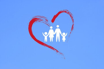 Heart on family, life insurance, foster care, adoption, assistance for the homeless, mental health, homeschooling, autism support, and parent day