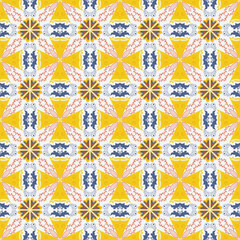 Nature Seamless Pattern Garden Floral Background Damask Plant Aboriginal Ornament Art