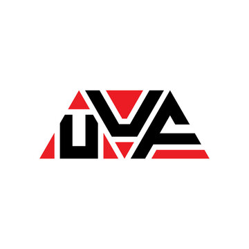 UUF triangle letter logo design with triangle shape. UUF triangle logo design monogram. UUF triangle vector logo template with red color. UUF triangular logo Simple, Elegant, and Luxurious Logo...
