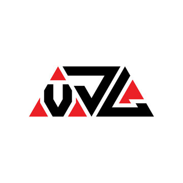 VJM triangle letter logo design with triangle shape. VJM triangle logo design monogram. VJM triangle vector logo template with red color. VJM triangular logo Simple, Elegant, and Luxurious Logo...