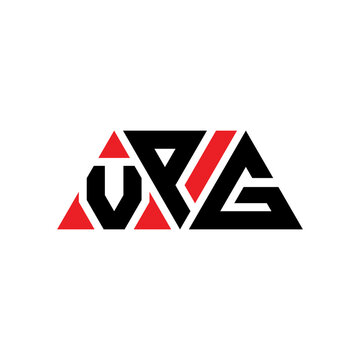 VPG triangle letter logo design with triangle shape. VPG triangle logo design monogram. VPG triangle vector logo template with red color. VPG triangular logo Simple, Elegant, and Luxurious Logo...