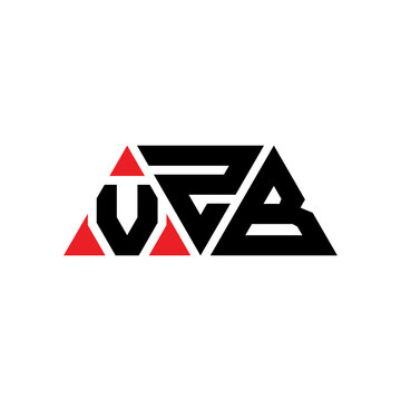 VZB triangle letter logo design with triangle shape. VZB triangle logo design monogram. VZB triangle vector logo template with red color. VZB triangular logo Simple, Elegant, and Luxurious Logo...