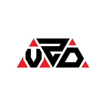 VZD triangle letter logo design with triangle shape. VZD triangle logo design monogram. VZD triangle vector logo template with red color. VZD triangular logo Simple, Elegant, and Luxurious Logo...
