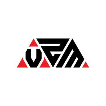 VZM triangle letter logo design with triangle shape. VZM triangle logo design monogram. VZM triangle vector logo template with red color. VZM triangular logo Simple, Elegant, and Luxurious Logo...