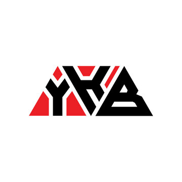 YKB triangle letter logo design with triangle shape. YKB triangle logo design monogram. YKB triangle vector logo template with red color. YKB triangular logo Simple, Elegant, and Luxurious Logo...