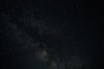 Fototapeta na wymiar Stargazing at Cherry Springs State Park in Coudersport, Pennsylvania. Night photos of astrological wonders.