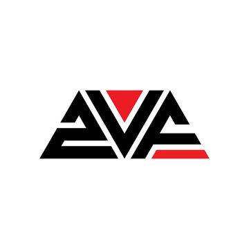 ZVF triangle letter logo design with triangle shape. ZVF triangle logo design monogram. ZVF triangle vector logo template with red color. ZVF triangular logo Simple, Elegant, and Luxurious Logo...