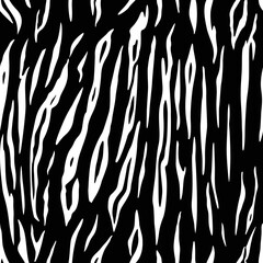 tiger pattern pattern. black and white animal print. zebra stripes. tiger striped. good for background, fashion, fabric, textile, dress, wallpaper.