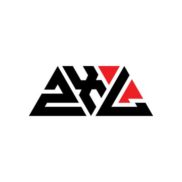 ZXL triangle letter logo design with triangle shape. ZXL triangle logo design monogram. ZXL triangle vector logo template with red color. ZXL triangular logo Simple, Elegant, and Luxurious Logo...
