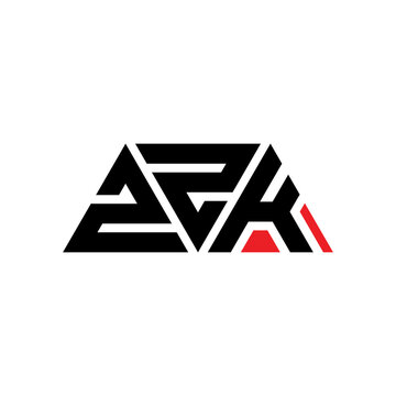 ZZK triangle letter logo design with triangle shape. ZZK triangle logo design monogram. ZZK triangle vector logo template with red color. ZZK triangular logo Simple, Elegant, and Luxurious Logo...