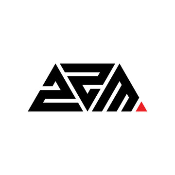 ZZM triangle letter logo design with triangle shape. ZZM triangle logo design monogram. ZZM triangle vector logo template with red color. ZZM triangular logo Simple, Elegant, and Luxurious Logo...
