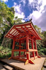 Fototapeta na wymiar Byodo-In Buddhist Japanese Temple oahu hawaii