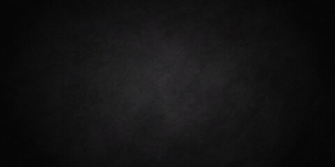 Black backdrop grunge background with marble stone texture in old vintage paper design. panorama old vintage grunge texture, marbled black painted background illustration.