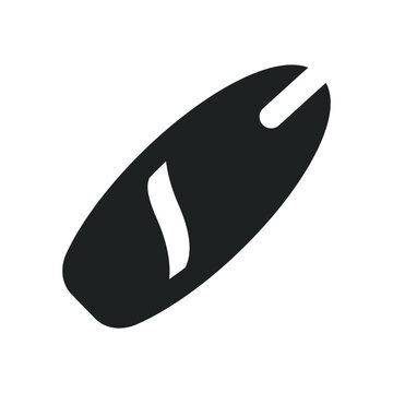 recommend clip art: Surfing Board with Solid Style