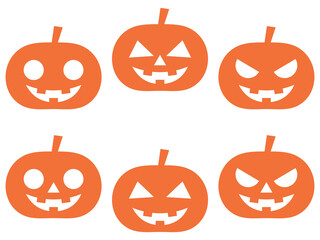 ハロウィンかぼちゃセット：橙A