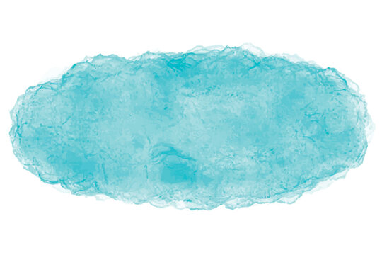 blue watercolor paint stroke background vector illustration. watercolor stain. grunge style vector illustration. watercolor splash texture background isolated. drawning blob, spot. Watercolor effects.