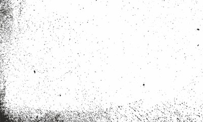 Grunge texture. Grunge background.Vector template.Grunge black and white pattern. Monochrome particles abstract texture. Background of cracks, scuffs, chips, stains, ink spots, lines. Dark design back