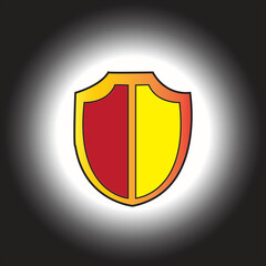 Fototapeta premium security shield icon