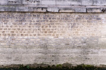 Exterior brick wall texture background, Old brick wall.