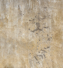 Old cracked wall in a building as an abstract background.