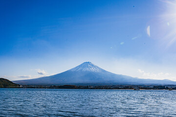 冬の富士山