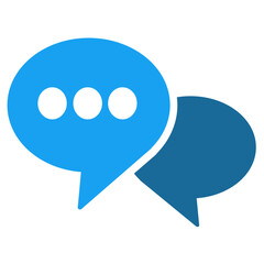 speech bubbles icon symbol sign