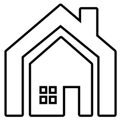 House and Home icon symbol sign