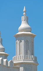stone tower as a decorative architectural element