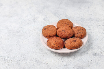 Homemade fresh delicious cookies.