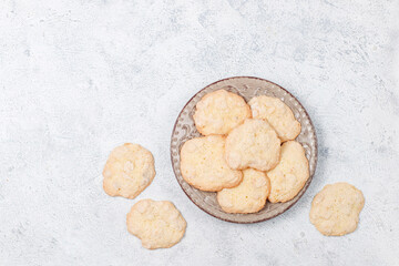 Homemade fresh delicious cookies.
