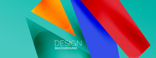 Background color abstract overlapping lines. Minimal composition vector illustration for wallpaper banner background or landing page