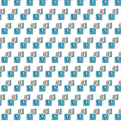 seamless pattern with dots