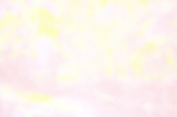 Pink watercolor abstract art background. Gradient color on rough sand paper texture.