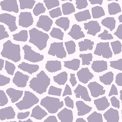 Abstract modern giraffe seamless pattern. Animals trendy background. Grey decorative vector stock illustration for print, card, postcard, fabric, textile. Modern ornament of stylized skin