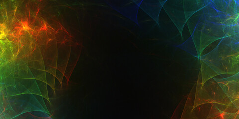 Fraktal Hintergrund Grafik für Druck und Web Layout