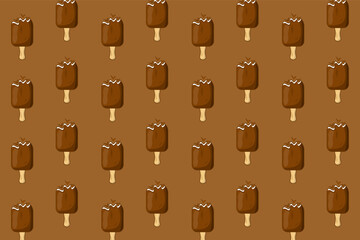 Abstract ice cream background pattern