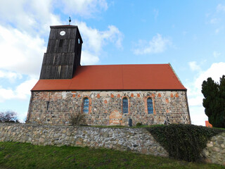 Evangelische Dorfkirche in der Uckermark