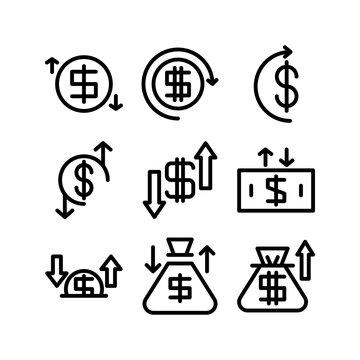currency value icon or logo isolated sign symbol vector illustration - high quality black style vector icons
