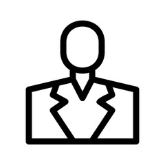 businessman icon or logo isolated sign symbol vector illustration - high quality black style vector icons
