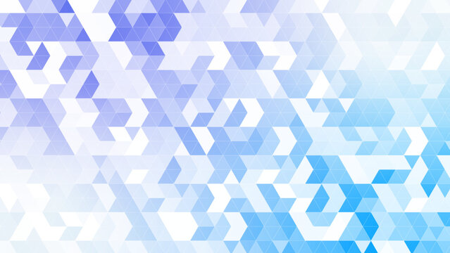 三角パターン背景素材，パープルとブルーのグラデーション