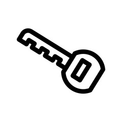 car lock icon or logo isolated sign symbol vector illustration - high quality black style vector icons
